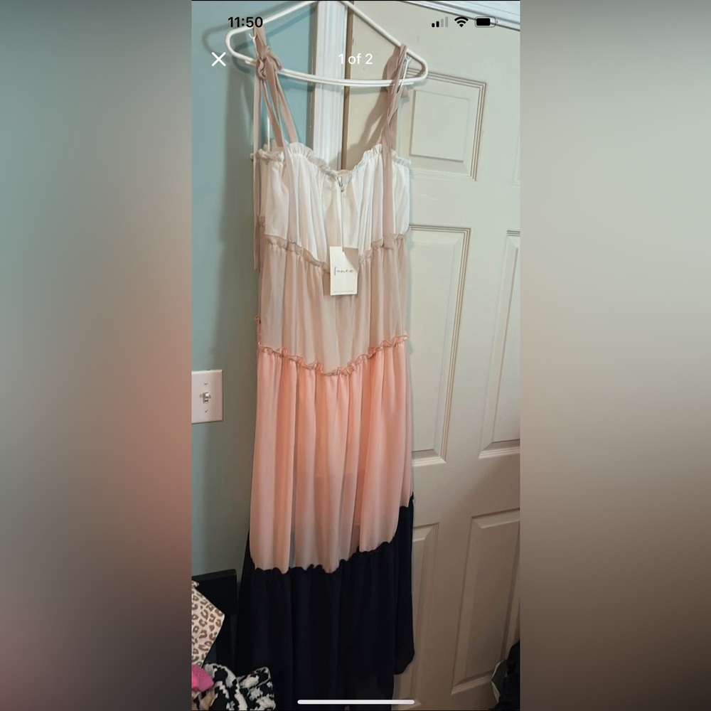 Elegant Ombre Maxi Dress